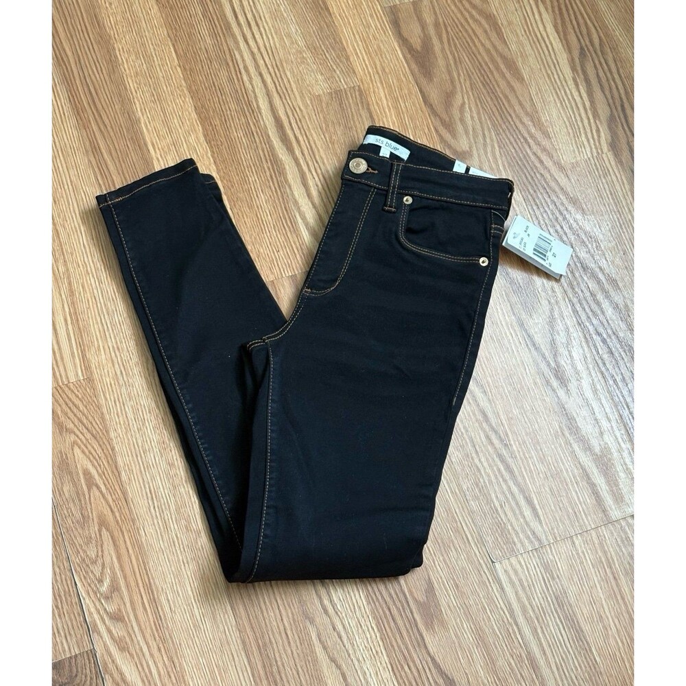 Black jeans ankle skinny high rise stretchy casual dressy business work pants
